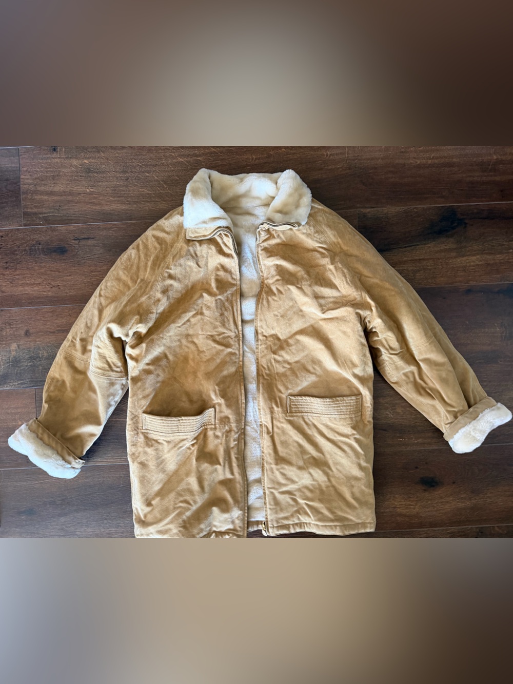 Vintage JLC Leather Suede Reversible Jacket